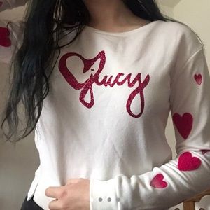 vintage y2k Juicy Couture long sleeve sweater top